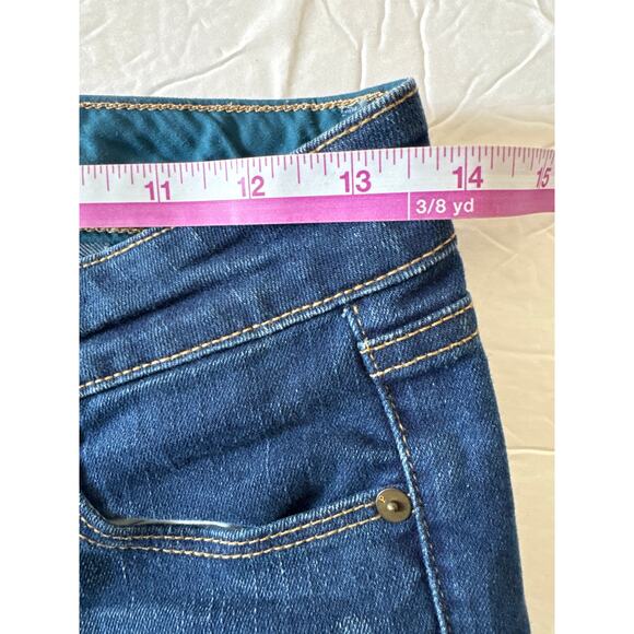 Paige Jeans Women's 26 Blue Skyline Angle Peg Denim Low Rise - Picture 9 of 12